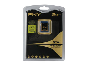 PNY 2GB Secure Digital (SD) Flash Card