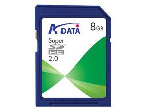 ADATA 8GB Secure Digital High-Capacity (SDHC) Flash Card Model Super SDHC 8G