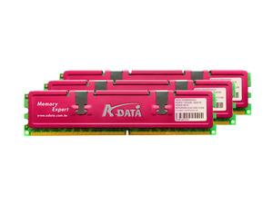 ADATA 6GB (3 x 2GB) 240-Pin DDR3 SDRAM DDR3 1333 (PC3 10666) Triple Channel Kit Desktop Memory