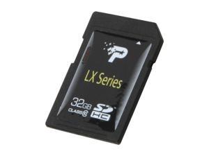 Patriot LX Series 32GB Secure Digital High-Capacity (SDHC) Flash Card Model PSF32GSDHC10 Patriot LX Series 32GB Secure Digital High-Capacity (SDHC) Flash Card Model PSF32GSDHC10