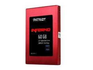 Patriot Inferno 2.5" 60GB SATA II MLC Internal Solid State Drive (SSD) PI60GS25SSDR Patriot Inferno 2.5" 60GB SATA II MLC Internal Solid State Drive (SSD) PI60GS25SSDR