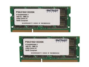 Patriot Memory Mac Series 16GB (2 x 8GB) DDR3 1333 (PC3 10600) Memory for Apple Model PSA316G1333SK Patriot Memory Mac Series 16GB (2 x 8GB) DDR3 1333 (PC3 10600) Memory for Apple Model PSA316G1333SK