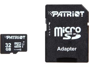 Patriot LX Pro 32GB microSDHC Flash Card Model PSF32GMCSHC10BK Patriot LX Pro 32GB microSDHC Flash Card Model PSF32GMCSHC10BK