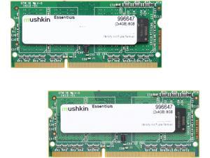 Mushkin Enhanced 8GB (2 x 4GB) 204-Pin DDR3 SO-DIMM DDR3 1333 (PC3 10666) Dual Channel Kit Laptop Memory Model 996647 Mushkin Enhanced 8GB (2 x 4GB) 204-Pin DDR3 SO-DIMM DDR3 1333 (PC3 10666) Dual Channel Kit Laptop Memory Model 996647