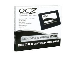 OCZ Vertex Series OCZSSD2-1VTX120G 2.5" MLC Internal Solid State Drive (SSD)