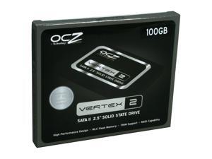 OCZ Vertex 2 OCZSSD2-2VTX100G 2.5" MLC Internal Solid State Drive (SSD)