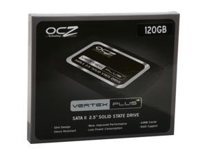OCZ Vertex Plus 2.5" 120GB SATA II MLC Internal Solid State Drive (SSD) OCZSSD2-1VTXPL120G OCZ Vertex Plus 2.5" 120GB SATA II MLC Internal Solid State Drive (SSD) OCZSSD2-1VTXPL120G