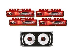 G.SKILL Ripjaws X + Turbulence II Series 16GB (4 x 4GB) 240-Pin DDR3 SDRAM DDR3 2133 (PC3 17000) Desktop Memory