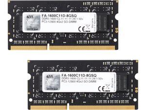 G.SKILL 8GB (2 x 4GB) DDR3 1600 (PC3 12800) Memory for Apple Model FA-1600C11D-8GSQ G.SKILL 8GB (2 x 4GB) DDR3 1600 (PC3 12800) Memory for Apple Model FA-1600C11D-8GSQ
