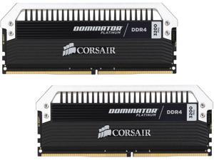 CORSAIR Dominator Platinum 16GB (2 x 8GB) 288-Pin DDR4 SDRAM DDR4 3200 (PC4 25600) Memory Kit Model CMD16GX4M2B3200C16