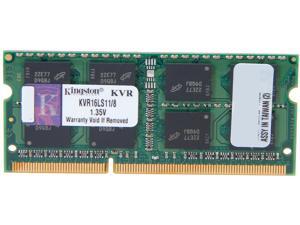 Kingston 8GB 204-Pin DDR3 SO-DIMM DDR3L 1600 (PC3L 12800) Laptop Memory Model KVR16LS11/8 Kingston 8GB 204-Pin DDR3 SO-DIMM DDR3L 1600 (PC3L 12800) Laptop Memory Model KVR16LS11/8