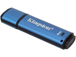 Kingston DataTraveler Vault Privacy 3.0 8GB USB 3.0 Flash Drive 256bit AES Encryption Model DTVP30/8GB Kingston DataTraveler Vault Privacy 3.0 8GB USB 3.0 Flash Drive 256bit AES Encryption Model DTVP30/8GB