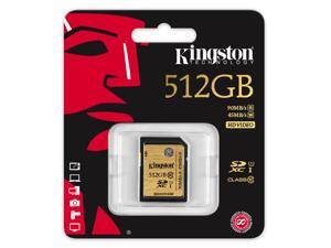 Kingston 512GB Secure Digital Extended Capacity (SDXC) Flash Card Model SDA10/512GB Kingston 512GB Secure Digital Extended Capacity (SDXC) Flash Card Model SDA10/512GB