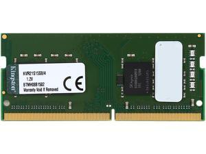 Kingston 4GB 260-Pin DDR4 SO-DIMM DDR4 2133 (PC4 17000) Laptop Memory Model KVR21S15S8/4 Kingston 4GB 260-Pin DDR4 SO-DIMM DDR4 2133 (PC4 17000) Laptop Memory Model KVR21S15S8/4