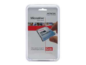 Hitachi GST Microdrive 3K6 6GB 1" CF+ Type II Hard Drive 