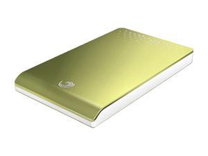 Seagate FreeAgent Go 320GB USB 2.0 Spring Green External Hard Drive ...