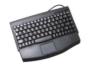 SolidTek KB-540BU Black USB Wired Mini Keyboard with TouchPad SolidTek KB-540BU Black USB Wired Mini Keyboard with TouchPad