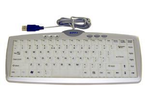 ZIPPY EL- 610 Silver & White Electron luminescent Keyboard
