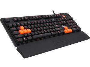 Rosewill Apollo RK-9100xRBL - Red LED Backlit Mechanical Keyboard - Anti-Ghosting Capability, 4-Level Backlighting, Built-In Headphone & Microphone Pass-through Jack Rosewill Apollo RK-9100xRBL - Red LED Backlit Mechanical Keyboard - Anti-Ghosting Capability, 4-Level Backlighting, Built-In Headphone & Microphone Pass-through Jack
