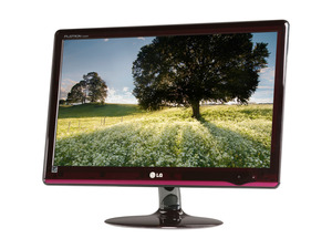LG E2250T-PN Purple Deco 21.5"LED BackLight LCD Monitor Slim Design w/ 2-Way Stand
