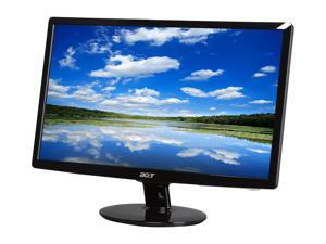 Acer S201HLbd Black 20" 5ms LED-Backlight LCD monitor
