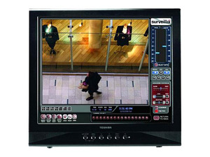 TOSHIBA P1910A Black 19" 5ms CCTV LCD Monitor Built-in Speakers