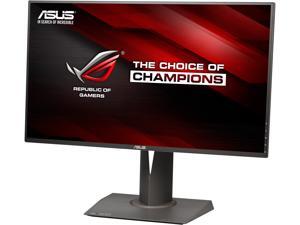 ASUS ROG PG278Q Black 27" WQHD  2560 x 1440, 144 Hz 1ms (GTG) NVIDIA G-Sync Gaming Monitor with Exclusive GamePlus onscreen timer / crosshair, Tilt, Swivel, Pivot, Height Adjustable
