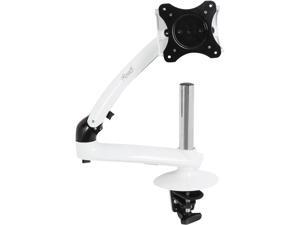 Rosewill RMS-SDM01WH - Single 2-Joint Spring Arm Desk Mount - 27” IMAC, 27” Thunderbolt, 24” & 27” LED Cinema, 13” - 32” LCD Displays - Tilt, Swivel, Rotate - Max. Load: 17.6 - 30.8 lbs Rosewill RMS-SDM01WH - Single 2-Joint Spring Arm Desk Mount - 27” IMAC, 27” Thunderbolt, 24” & 27” LED Cinema, 13” - 32” LCD Displays - Tilt, Swivel, Rotate - Max. Load: 17.6 - 30.8 lbs