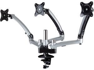 Rosewill Triple Monitor Desk Mount, Support 13" - 26", VESA 75 100 Tilt Swivel Rotate, Silver Rosewill Triple Monitor Desk Mount, Support 13" - 26", VESA 75 100 Tilt Swivel Rotate, Silver