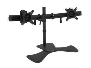 Rosewill RMS-DDM06 Dual Desk Stand, Foldable arm, Support 13" - 27" LCD / LED Display VESA 75 / 100, Tilt +/- 15 degree, Swivel 30 degree, Rotate 360 degree, Max. Load:17.64 lbs. Rosewill RMS-DDM06 Dual Desk Stand, Foldable arm, Support 13" - 27" LCD / LED Display VESA 75 / 100, Tilt +/- 15 degree, Swivel 30 degree, Rotate 360 degree, Max. Load:17.64 lbs.