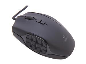 Logitech G600 MMO Gaming Mouse 910-002864 Black 20 Buttons Tilt Wheel USB Wired Laser Mouse Logitech G600 MMO Gaming Mouse 910-002864 Black 20 Buttons Tilt Wheel USB Wired Laser Mouse