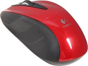 Logitech M525 Red/Black Tilt Wheel USB RF Wireless Optical Mouse Logitech M525 Red/Black Tilt Wheel USB RF Wireless Optical Mouse