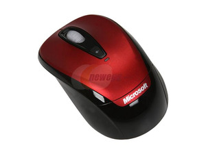 Microsoft Wireless Mobile Mouse 3000 - Red - OEM