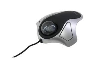 Kensington 64327 Silver/Black 2 Buttons USB or PS/2 Wired TrackBall Orbit Optical Trackball