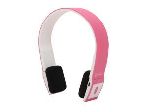 Connectland CL-AUD23031 Supra-aural Bluetooth v2.1 EDR Stereo Headset with Microphone - Pink/White Connectland CL-AUD23031 Supra-aural Bluetooth v2.1 EDR Stereo Headset with Microphone - Pink/White