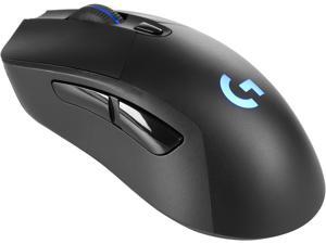 Logitech G703 LIGHTSPEED Wireless Gaming Mouse, RGB Lighting, 12,000 dpi with no Smoothing, 10g Removable Weight, POWERPLAY Wireless Charging Compatibility Logitech G703 LIGHTSPEED Wireless Gaming Mouse, RGB Lighting, 12,000 dpi with no Smoothing, 10g Removable Weight, POWERPLAY Wireless Charging Compatibility