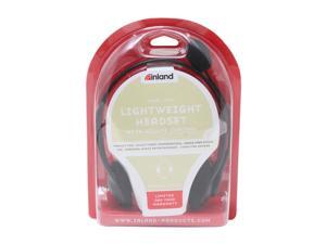 inland 87070 3.5mm Connector Light weight Headset w/volme control inland 87070 3.5mm Connector Light weight Headset w/volme control