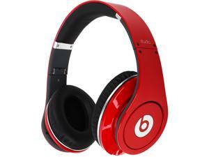 Beats by Dr. Dre Red STUDIO 1.0 - RED 3.5mm Connector Supra-aural Headphone Beats by Dr. Dre Red STUDIO 1.0 - RED 3.5mm Connector Supra-aural Headphone