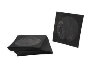 TekNmotion TM-BS50 50 Single Disc Black Paper Sleeves TekNmotion TM-BS50 50 Single Disc Black Paper Sleeves