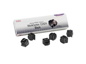 XEROX Printer - Ink Cartridges Genuine Xerox WorkCentre C2424 Solid Ink (6 Sticks) Black XEROX Printer - Ink Cartridges Genuine Xerox WorkCentre C2424 Solid Ink (6 Sticks) Black