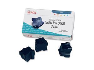 XEROX Solid Ink (Three Sticks) For Phaser 8400 Cyan XEROX Solid Ink (Three Sticks) For Phaser 8400 Cyan