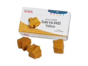XEROX Solid Ink (Three Sticks) For Phaser 8400 Yellow XEROX Solid Ink (Three Sticks) For Phaser 8400 Yellow
