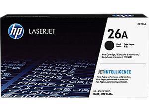 HP 26A (CF226A) Toner Cartridge 3100 Pages Yield; Black HP 26A (CF226A) Toner Cartridge 3100 Pages Yield; Black