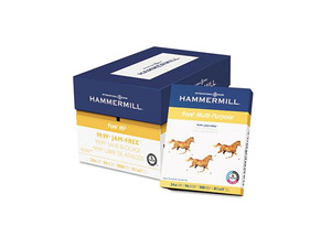 Hammermill Fore MP Multipurpose Paper, 96 Brightness, 24lb, 8-1/2 x 11, 5000/Carton