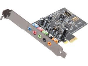 Creative Sound Blaster Audigy FX 5.1 PCIe Sound Card with 600 ohm Headphone Amp Creative Sound Blaster Audigy FX 5.1 PCIe Sound Card with 600 ohm Headphone Amp