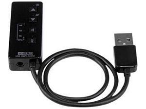 StarTech.com USB Stereo Audio Adapter External Sound Card with SPDIF Digital Audio and Built-in Microphone StarTech.com USB Stereo Audio Adapter External Sound Card with SPDIF Digital Audio and Built-in Microphone