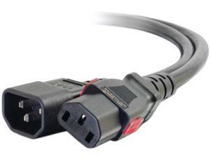 C2G 1FT LOCKING C14 TO C13 10A 250V BLACK C2G 1FT LOCKING C14 TO C13 10A 250V BLACK