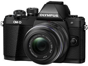 OLYMPUS OM-D E-M10 Mark II Black with 14-42 II R Lens OLYMPUS OM-D E-M10 Mark II Black with 14-42 II R Lens