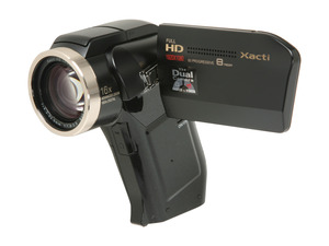 SANYO Xacti VPC-HD2000 Black 2.7" 230K LCD Full HD Dual Camera