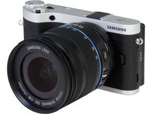 SAMSUNG NX300 EV-NX300ZBSTUS Black 20.3 MP 3.3" 768K Touch LCD Mirrorless Digital Camera with 18-55mm f/3.5-5.6 OIS Lens SAMSUNG NX300 EV-NX300ZBSTUS Black 20.3 MP 3.3" 768K Touch LCD Mirrorless Digital Camera with 18-55mm f/3.5-5.6 OIS Lens